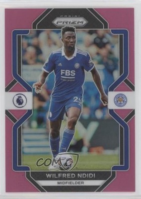 2022-23 Panini Prizm Premier League Pink Prizm 89/199 Wilfred Ndidi #93 1u6