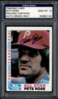 1982 Topps Pete Rose #337 PSA/DNA 10 Auto