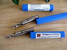 LOT OF 2NEW NIAGARA CUTTER HSS END MILL 1/4 X 3/8 X 5/8 X 2-7/16 EDP N40081