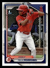 Felix Morrobel 2024 Bowman Prospect 1st #BP-121 Los Angeles Angels Rookie *024