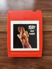 Iggy And The Stooges Raw Power 8 Track Tape Cartridge Punk Rock 