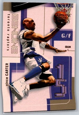 2003-04 Fleer Genuine Insider #19 Vince Carter