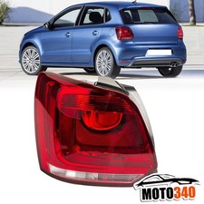 Rücklicht Links Für VW Polo 6R 2009-2014 Heckleuchte glasklar Rückleuchte