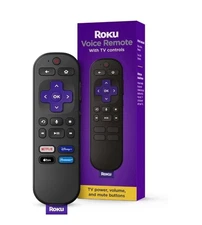 Roku Voice Remote Compatible with Roku Models With TV Control Channel Shortcuts 