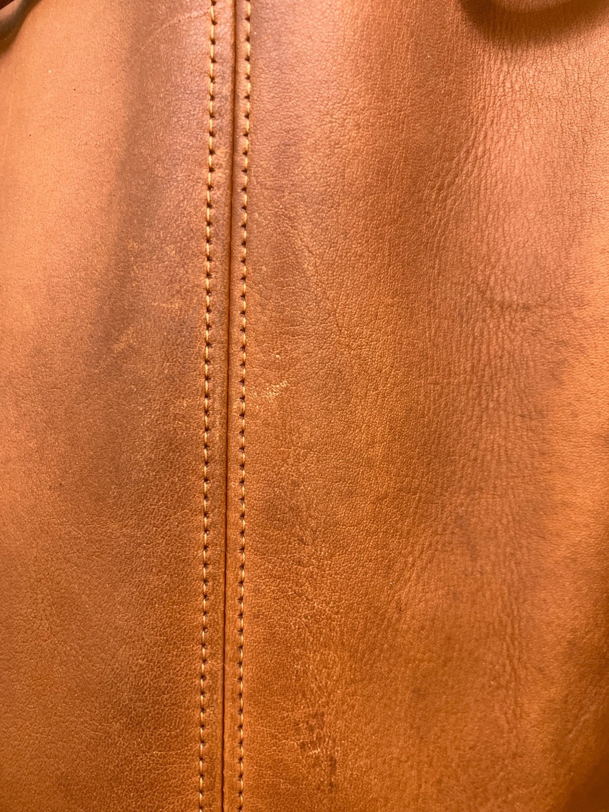 COACH Vintage Drawstring Shoulder Bag Burberry Trench Coat 333 Brown Used Men... thumbnail 13