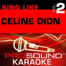 SING-A-LONG-VOL. 2, CELINE DION KARAOKE - V/A - CD - KARAOKE - EXCELLENT