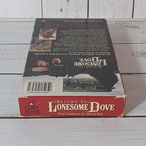 Return To Lonesome Dove VHS Tape 1993 Western TV Mini-Series Reese Witherspoon - Picture 4 of 7