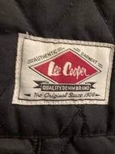 Ladies Girls Lee Cooper Size 10 Waistcoat Gilet Black