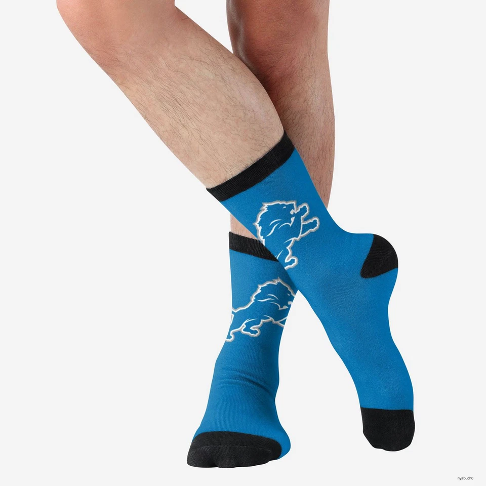 Calcetines de horario estelar Detroit Lions, calcetines para adultos, talla única, regalo de Navidad Foto 2 de 4