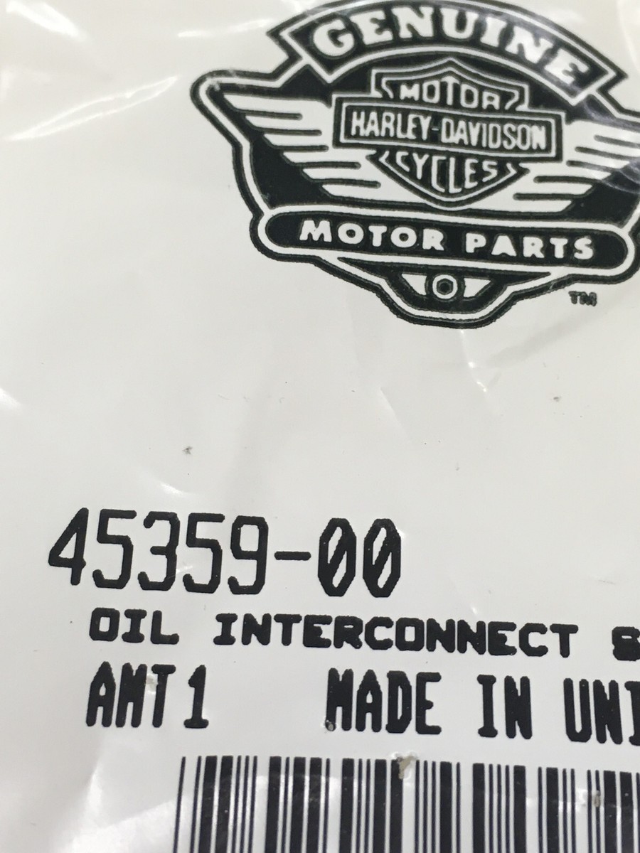 NOS OEM Genuine Harley Davidson Oil Interconnect Seal P/N 45359-00  