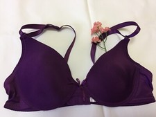 Unbranded Bra size it 3b us 34b eu 75b padded underwired black