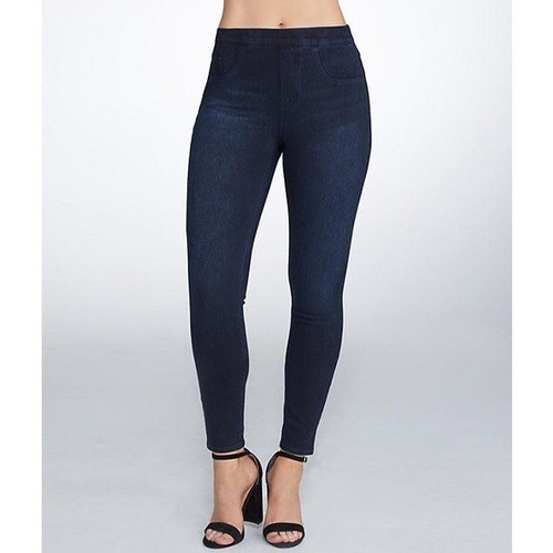 Spanx Jean-ish Medium Wash Ankle Legging Jeans