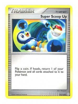 Pokemon Diamond & Pearl 115/130 Uncommon Card - Super Scoop Up