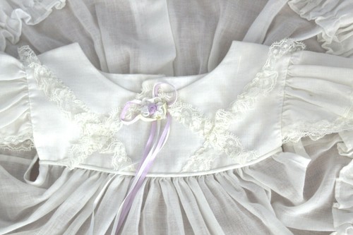 Vintage Bryan Ruffle Full Circle Dress Size 12 months - Foto 2 di 4