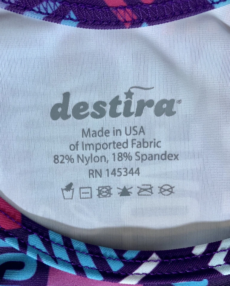 DESTIRA Gimnasia Leotardo FLIP TUMBLE Beam BODY TALLA: XS Niño Extra Pequeño Foto 4 de 4