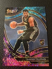 XAVIER TILLMAN 2020-21 PANINI SELECT COSMIC PACK Grizzlies Courtside RC RARE SSP