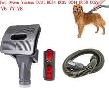 3pcs Hose & Brush Adapter Accessories Kit For Dyson V6 V7 V8 DC31 Vacuum Cleaner