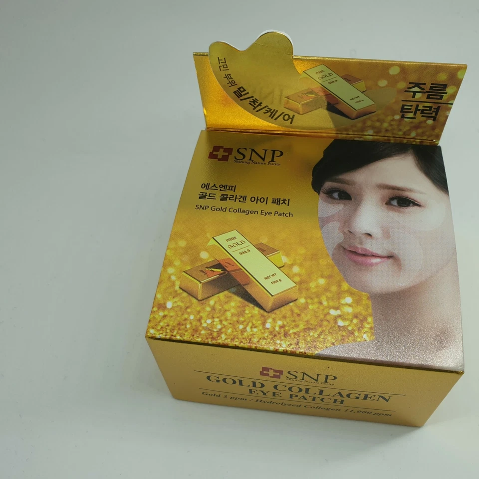 SNP Gold Collagen Firming Eye Patch Real 24K Gold 60 Patches - Image 4 of 4