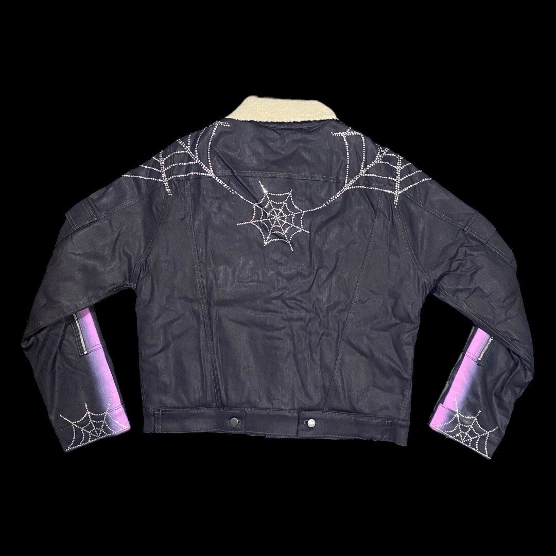 Spider Worldwide Sp5der Sherpa Trucker Jacket | eBay