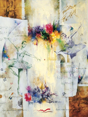 MICHAEL GORBAN "BALLERINA" | SIGNED | GICLEE/CANVAS | SEE LIVE* | BUY/SELL - Picture 1 of 2