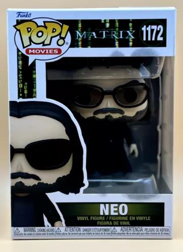 FUNKO POP + Neo Matrix Movies 1172  W/PROTECTOR - P60