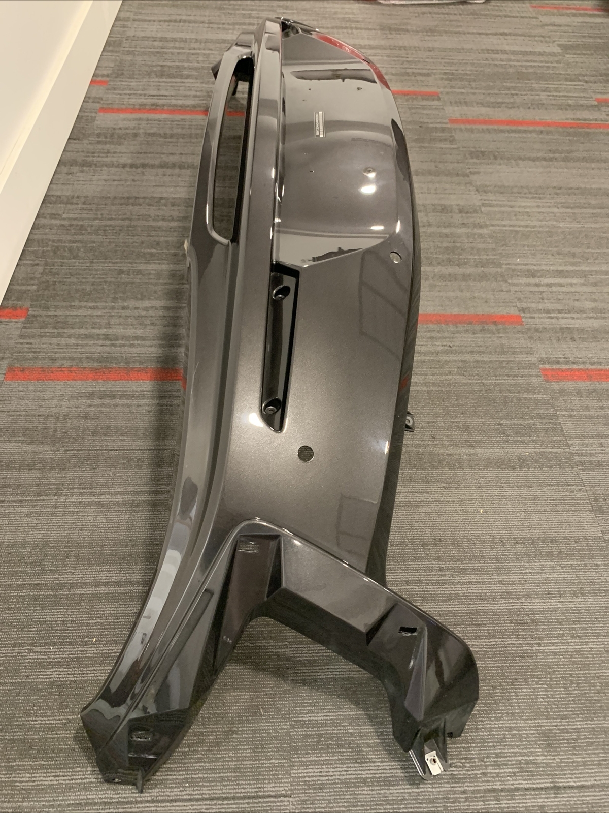 McLaren 570S Upper Rear Bumper Cover 13A3726CP OEM Grey Painted