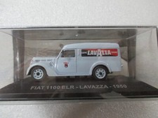 FIAT 1100 ELR - LAVAZZA - 1950 - MODELLINO IN METALLO SCALA 1:43
