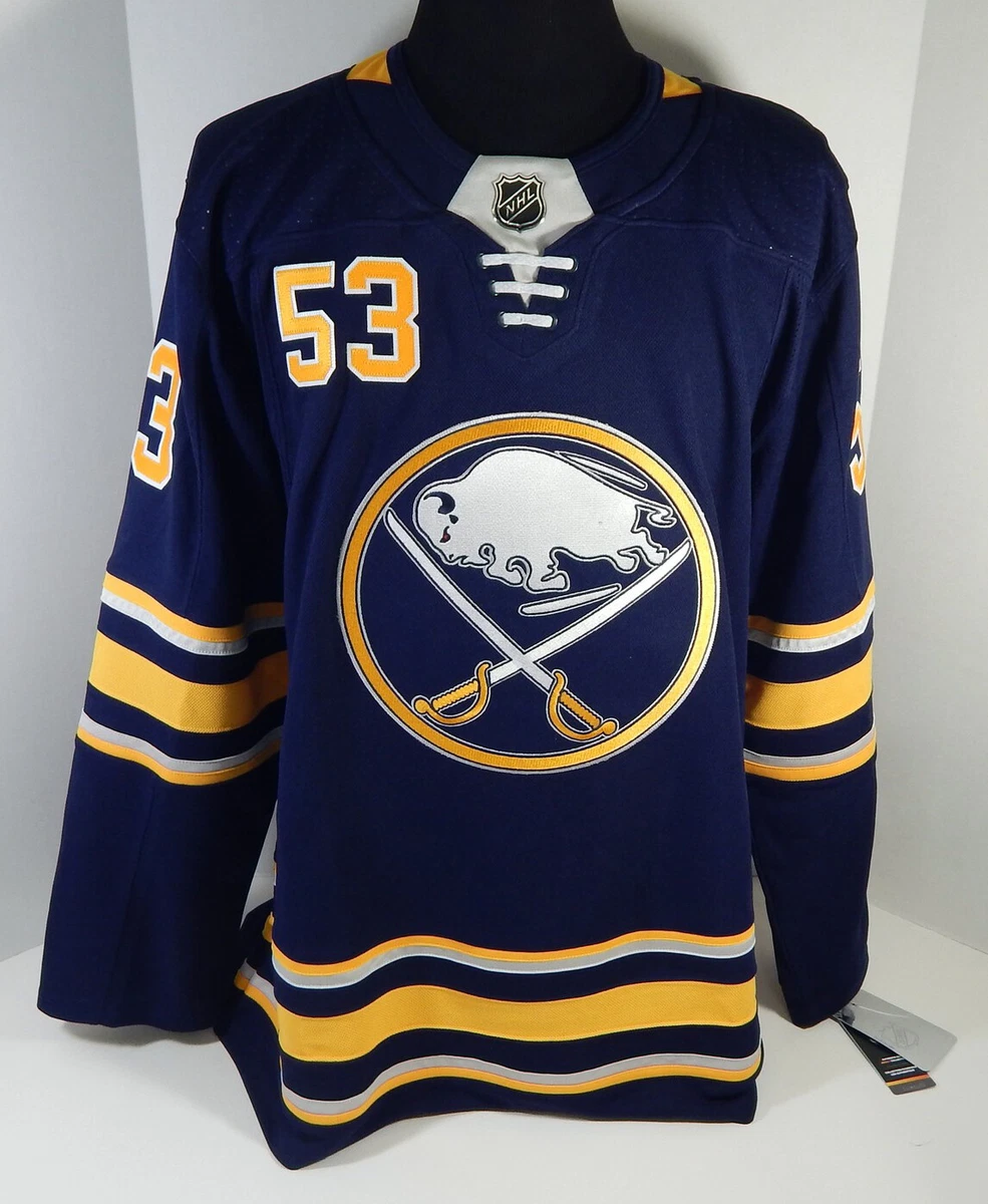 New Mens Buffalo Sabres Jeff Skinner 53 Authentic Adidas Blue