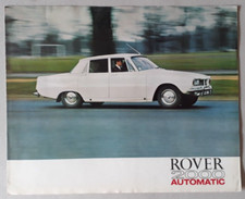Rover 2000 Automatic P6 Brochure C.1967 Lf Rover 2000 Automatic P6 Brochure C.1967 Lf