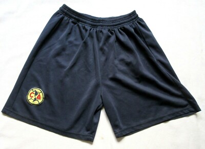 CLUB AMERICA Mexico Liga MX Football Team Blue Kit Soccer Shorts – Mens  Small