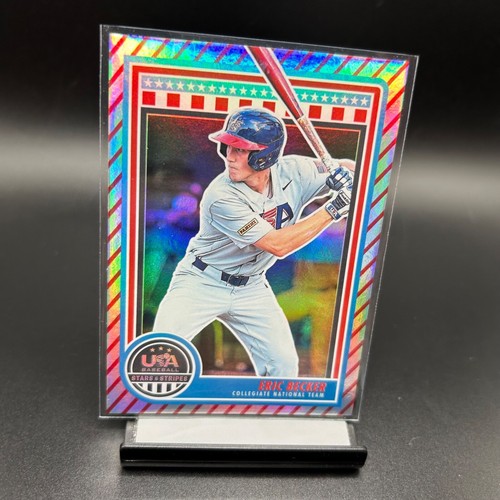 2025 Panini Stars & Stripes USA Baseball Parallels - Green, Stars & Stripes - Picture 152 of 227