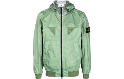 Stone Island Logo Patch Puffer Jacket 'Sage'