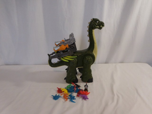 Imaginext Jurassic Mega Apatosaurus Dinosaur Figure Toy Fisher Price | eBay