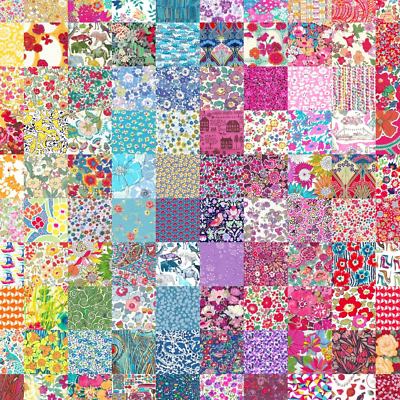 40 Liberty Tana Lawn  2.5'' Charm Squares, 'LUCKY DIP' - please read description