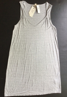 Joie Jonas Woman s Stripe Dress Sz L NWT $97