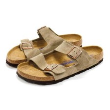 Men  s Birkenstock Arizona Soft Footbed Flat Sandals NEw