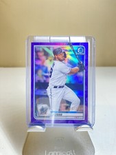 2020 Bowman Chrome - [Base] - Purple Refractor #40 - Jorge Alfaro /250