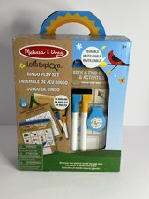 BRAND NEW Melissa  Doug Let's Explore Bingo Play Set Seek  Find Nature