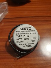 Beckman Coulter A32433 Nidec AC Servo Motor D12 D-12 CW - NIDEC