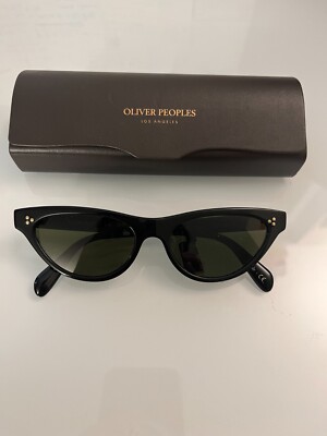 OLIVER PEOPLES ZASIA 53mm Sun in Black MSRP$464 Emily's Fav | eBay