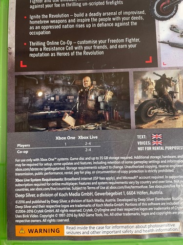 Homefront The Revolution Xbox One Mature Rating Single Player Online - Picture 6 of 10