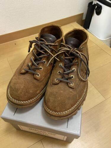 VIBERG BOOTS LACE TO TOE OXFORD　(SUEDE)