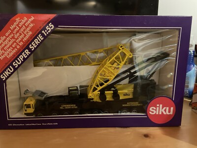 Siku Latticed Mast Crane 1:55 #4310 ''Lüdenscheid'' NMIB Crane 4310 Construction