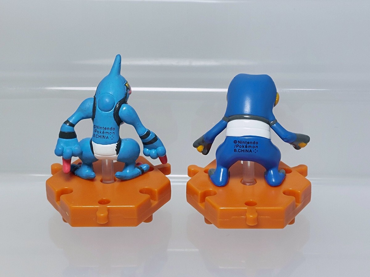 Toxicroak Croagunk Pokemon Chou Get Taizen Figure Set Gashapon