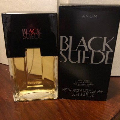 Avon Black Suede Cologne Spray for Men 3.4 Fl oz ...