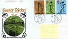 GB - FIRST DAY COVER - FDC - COMMEMS -1973- COUNTY CRICKET - Pmk PB