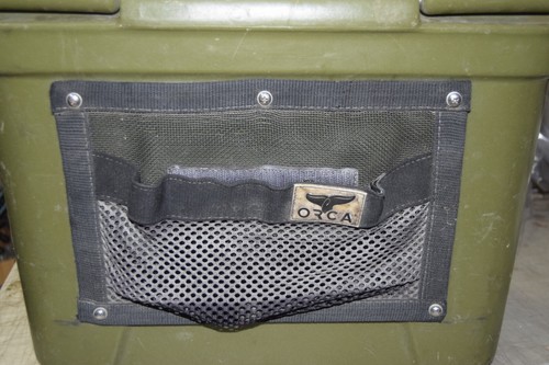 Vintage! ORCA 20 QT Cooler- Olive Green with Steel Handle - Picture 7 of 16