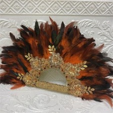 High Quality Feather Fan African Feather Handfan Wedding Feather Fan Party