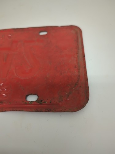 1974 Cloud County Kansas License Plate Car Tag 74 142 Low Number - Picture 13 of 13