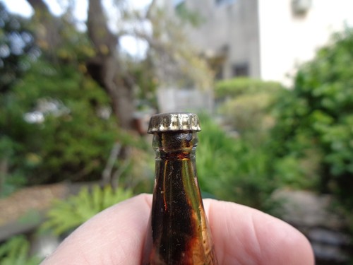Rare The Original ! Glass & Tin Vintage Mini Miniature 3" AD Pepsi Cola Bottle - Afbeelding 10 van 16